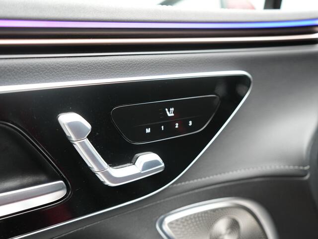 Mercedes-Benz EQE 350 Advantage 89 kWh 293pk Dealer O.H. | Adaptive Cruise | Luchtvering | Burmester Audio | Digital Light | 360 Camera | Lederen Sportstoelen Memory & Verwarmd | Sfeerverlichting | Keyless | Apple Carplay | Virtual | Navigatie |