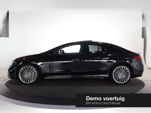 Mercedes-Benz EQE 300 Business Solution AMG 90 kWh | Panoramisch schuifdak | Burmester | AIRMATIC | MBUX augmented reality | Premium Pakket | Akoestisch comfortpakket |