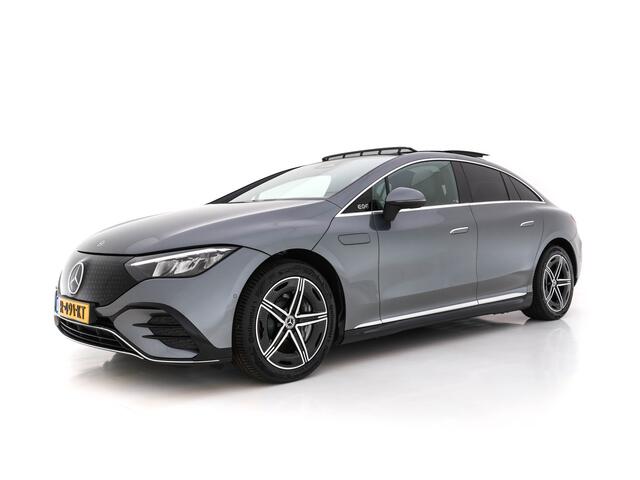 Mercedes-Benz EQE 350+ Launch-Edition AMG-Line 91 kWh [ 3-Fase ] Aut. *PANO | BURMESTER-SURROUND | ADAPTIVE-CRUISE | BLINDSPOT | LEATHER-MICROFIBRE | FULL-LED | AMBIENT-LIGHT | MEMORY-PACK | DIGI-COCKPIT | SPORT-SEATS | CAMERA | KEYLESS | DAB+ | CARPLAY |