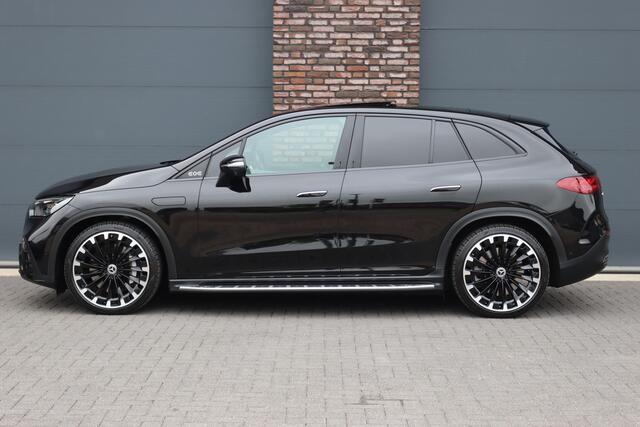 Mercedes-Benz EQE SUV 500 4MATIC AMG Line 91 kWh | Luchtvering | Hyperscreen | Achterasbesturing | Distronic+ | Massage | Nappa Leder | HUD | Stoelventilatie | Trekhaak | Memory | Verwarmd Stuurwiel |