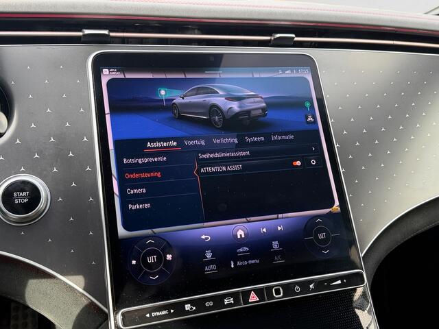 Mercedes-Benz EQE 350+ Launch Edition AMG Line 91 kWh- SOH 92%, Burmester Audio, Full Memory, Sfeerverlichting, Zitcomfort