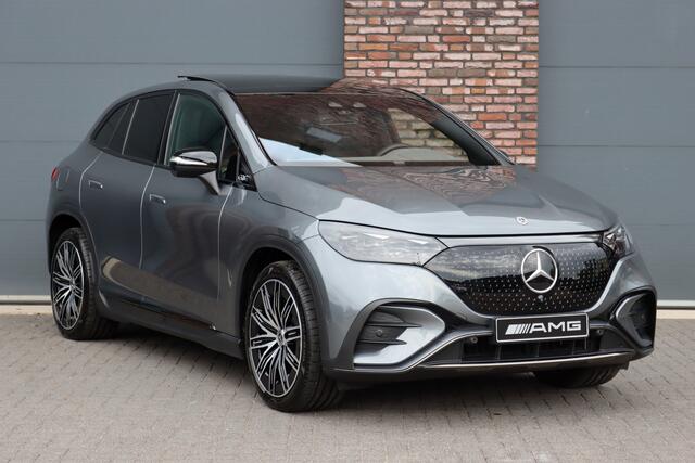 Mercedes-Benz EQE SUV 500 4MATIC AMG Line 91 kWh | 65.000,- ex BTW | Luchtvering | Hyperscreen | Achterasbesturing | Distronic+ | Massage | HUD | Stoelventilatie | Trekhaak | Memory | Verwarmd Stuurwiel | 22kW |