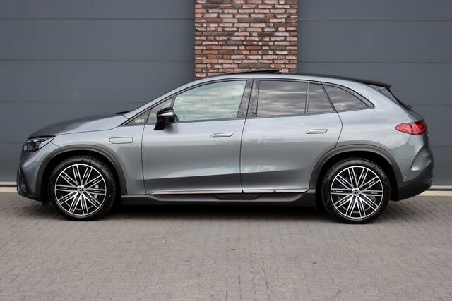 Mercedes-Benz EQE SUV 500 4MATIC AMG Line 91 kWh | 65.000,- ex BTW | Luchtvering | Hyperscreen | Achterasbesturing | Distronic+ | Massage | HUD | Stoelventilatie | Trekhaak | Memory | Verwarmd Stuurwiel | 22kW |