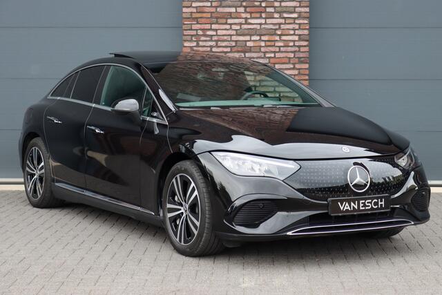 Mercedes-Benz EQE 300 Business Solution 90 kWh | Panoramadak | Distronic | Memory | Camera | Warmtepomp | Keyless Go | Stoelverwarming | 22kW | Leder |