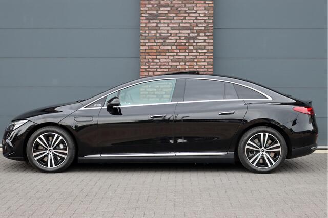Mercedes-Benz EQE 300 Business Solution 90 kWh | Panoramadak | Distronic | Memory | Camera | Warmtepomp | Keyless Go | Stoelverwarming | 22kW | Leder |
