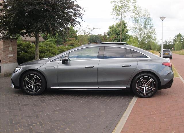 Mercedes-Benz EQE 350+ Launch Edition AMG Line 91 kWh | Panoramadak | Burmester | Camera | Sfeerverlichting | ACC |
