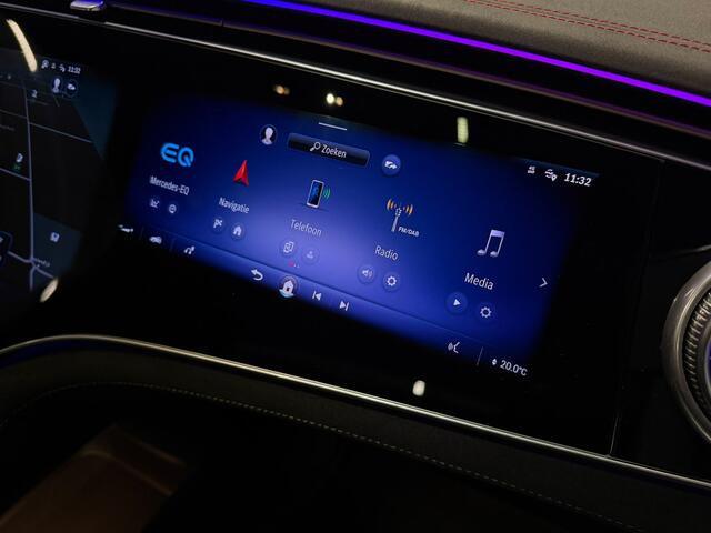 Mercedes-Benz EQE SUV 500 4Matic AMG Line 91 kWh Panodak Burmester Hyperscreen Luchtvering Acterasbesturing Hud