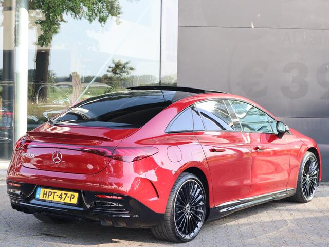 Mercedes-Benz EQE 300 Business Solution AMG 90 kWh l Panoramadak l Dodehoeklassistant l Memory l Burmester
