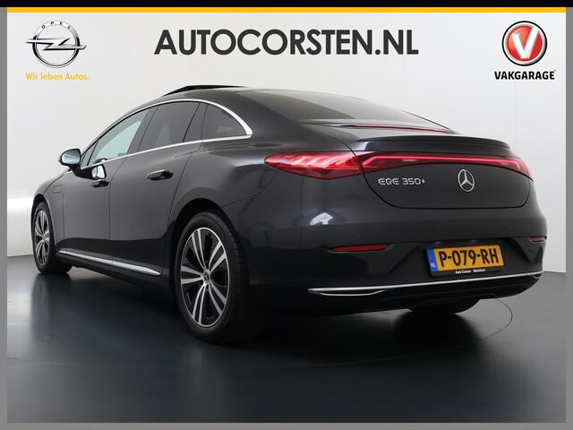 Mercedes-Benz EQE 350+ Launch Ed. Luxury Line 91kWh SOH 100% Leder+Verwarmd Panoramadak Adap.Cruise Burmester®3D-Surround-Audio Memory Navi Camera Apple Carplay/Android Auto Lmv Pdc High Perf.-Led Elek.Achterklep DAB+ Privacy Glas 1e Eigenaar Dealeronderhouden Origineel Nederlandse Auto
