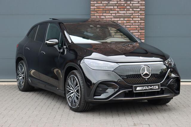 Mercedes-Benz EQE SUV 350 4MATIC AMG Line Premium+ 91 kWh | Hyperscreen | Luchtvering | Achterasbesturing | Distronic+ | Panoramadak | Burmester | Digital Light | Surround Camera | 22kW | Warmtepomp |