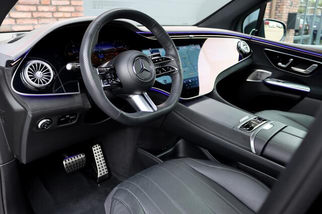 Mercedes-Benz EQE SUV 350 4MATIC AMG Line Premium+ 91 kWh | Hyperscreen | Luchtvering | Achterasbesturing | Distronic+ | Panoramadak | Burmester | Digital Light | Surround Camera | 22kW | Warmtepomp |