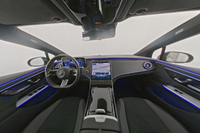 Mercedes-Benz EQE 300 AMG 90 kWh AMG Line | Night Pakket | Panorama Schuif-Kanteldak | Alarm | Sfeerverlichting | Stoelverwarming. Inclusief 24 maanden MB Certified garantie voor Europa.