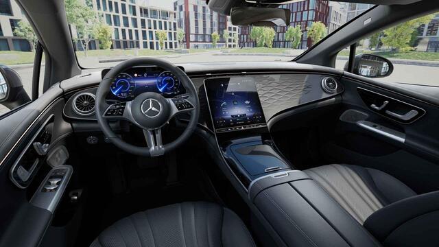 Mercedes-Benz EQE 350+ Launch Edition Luxury Line 91 kWh | Luchtvering | Burmester | Head Up display | Panoramadak | HD Led koplampen | Memory | 360 graden camera | Actieve sfeerverlichting |