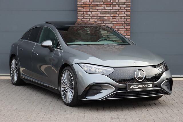 Mercedes-Benz EQE 300 AMG Line 90 kWh | Luchtvering | Distronic | Panoramadak | Memory | Warmtepomp | Keyless Go | Camera | Dodehoekassistent |