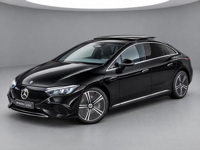 Mercedes-Benz EQE 300 Luxury Line 89 kWh | Panoramadak | Achteruitrijcamera | DISTRONIC Afstandsassistent | Memory Pakket | Stoelverwarming | Sfeerverlichting | Dodehoekassistentie | Privacy Glas Achter | Keyless-GO | Elektrisch Bedienbare Achterklep