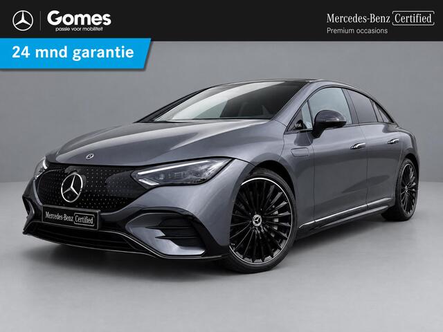 Mercedes-Benz EQE 350 AMG Line | Night Pakket | Panoramadak | Rijassistentiepakket Plus | AIRMATIC Luchtvering | Burmester 3D Surround | 360° Camera | DIGITAL LIGHT | Elektrisch Verstelbare Stoelen + Memory | Stoelverwarming | Stuurverwarming | Apple CarPlay | Android Auto | Sfeerverlichting