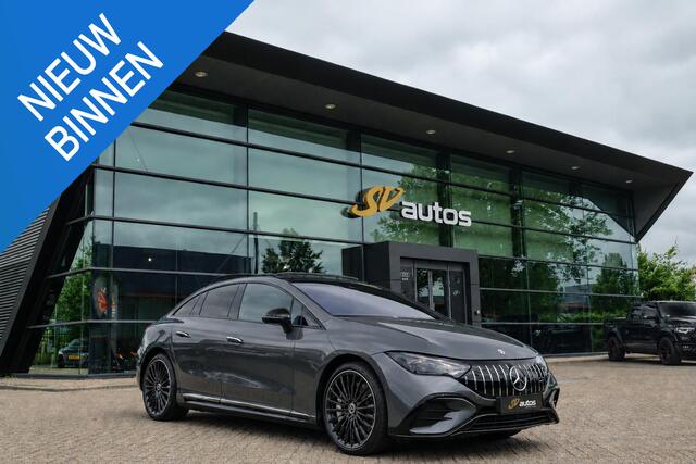 Mercedes-Benz EQE 350+ AMG 292pk 91 kWh Panoramadak Burmester Luchtvering Head-up Carplay BOMVOL!