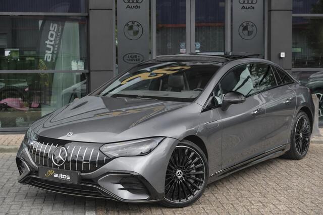 Mercedes-Benz EQE 350+ AMG 292pk 91 kWh Panoramadak Burmester Luchtvering Head-up Carplay BOMVOL!