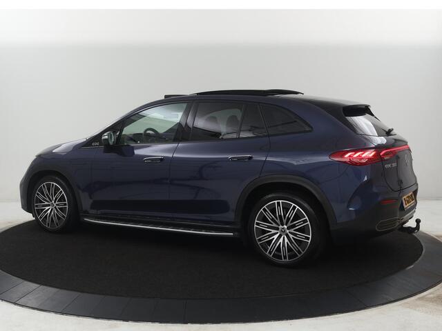 Mercedes-Benz EQE SUV 350 4Matic AMG Line 91 kWh | 97.1% | Panoramadak | Trekhaak | Head up | 360 camera | Adaptive cruise | Stoelkoeling | Memory |