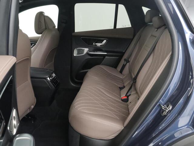 Mercedes-Benz EQE SUV 350 4Matic AMG Line 91 kWh | 97.1% | Panoramadak | Trekhaak | Head up | 360 camera | Adaptive cruise | Stoelkoeling | Memory |