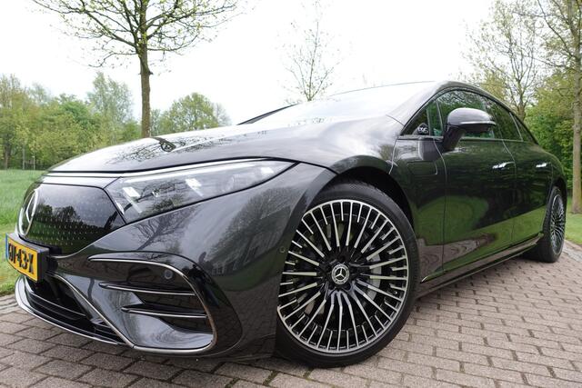 Mercedes-Benz EQS 580 4MATIC AMG Line 108 kWh | Burmester | Achterasbesturing 10° | KEYLESS GO-comfortpakket | HUD | 360° Camera | DIGITAL LIGHT | Night Pakket | Carbon pakket | Stoelventilatie | Stuurwielverw. | Stoelverw. | Massage | Hyperscreen.