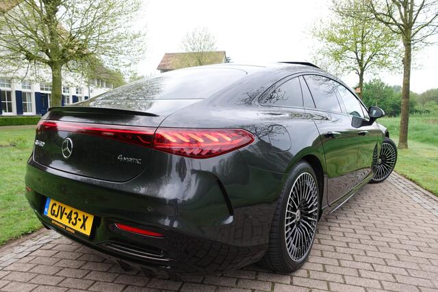 Mercedes-Benz EQS 580 4MATIC AMG Line 108 kWh | Burmester | Achterasbesturing 10° | KEYLESS GO-comfortpakket | HUD | 360° Camera | DIGITAL LIGHT | Night Pakket | Carbon pakket | Stoelventilatie | Stuurwielverw. | Stoelverw. | Massage | Hyperscreen.