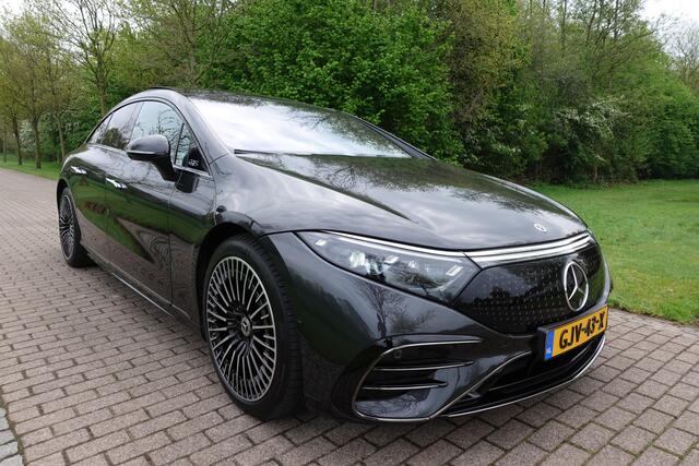 Mercedes-Benz EQS 580 4MATIC AMG Line 108 kWh | Burmester | Achterasbesturing 10° | KEYLESS GO-comfortpakket | HUD | 360° Camera | DIGITAL LIGHT | Night Pakket | Carbon pakket | Stoelventilatie | Stuurwielverw. | Stoelverw. | Massage | Hyperscreen.
