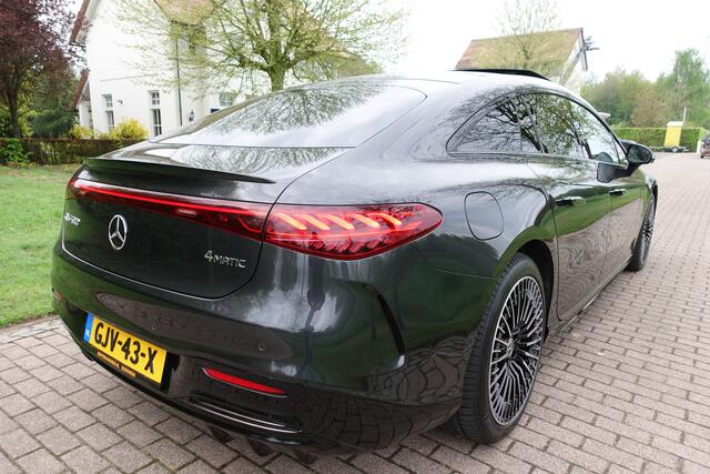 Mercedes-Benz EQS 580 4MATIC AMG Line 108 kWh | Burmester | Achterasbesturing 10° | KEYLESS GO-comfortpakket | HUD | 360° Camera | DIGITAL LIGHT | Night Pakket | Carbon pakket | Stoelventilatie | Stuurwielverw. | Stoelverw. | Massage | Hyperscreen.