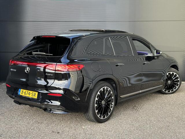 Mercedes-Benz EQS SUV 450 4MATIC | AMG Line | Panoramadak | Premium Plus Pakket | Night Pakket | Rijassistentiepakket Plus | AIRMATIC Luchtvering | 360° Camera | Burmester 3D Surround Sound | Head-up Display | Achterasbesturing | Multicontourstoelen