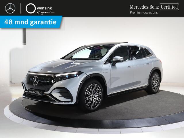 Mercedes-Benz EQS SUV 450 4MATIC AMG Premium Plus | 7-persoons | Rij-assistentie + | Panorama-schuifdak | Achterasbesturing | Burmester 3D | Trekhaak | Luchtvering |