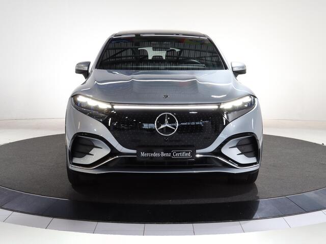 Mercedes-Benz EQS SUV 450 4MATIC AMG Premium Plus | 7-persoons | Rij-assistentie + | Panorama-schuifdak | Achterasbesturing | Burmester 3D | Trekhaak | Luchtvering |