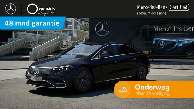 Mercedes-Benz EQS 450+ AMG Line 108 kWh | Panoramadak | Luchtvering | Rijassistentiepakket Plus | Burmester 4D | Headup | Stoelventilatie |