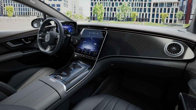 Mercedes-Benz EQS 450+ AMG Line 108 kWh | Panoramadak | Luchtvering | Rijassistentiepakket Plus | Burmester 4D | Headup | Stoelventilatie |