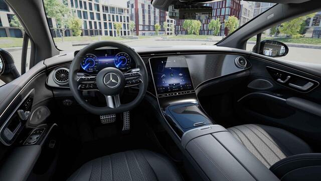 Mercedes-Benz EQS 450+ AMG Line 108 kWh | Panoramadak | Luchtvering | Rijassistentiepakket Plus | Burmester 4D | Headup | Stoelventilatie |