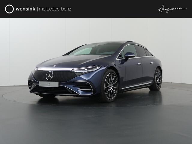 Mercedes-Benz EQS 450+ AMG Line 108 kWh | Nieuwprijs ¤ 149.451,- | Hyperscreen | Achterasbesturing | Panoramadak | Rijassistentie+ | Burmester | Stoelventilatie/verwarming | 360 camera |