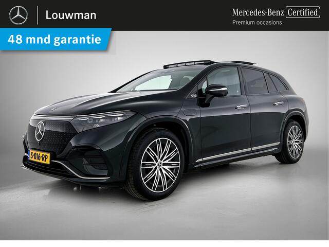 Mercedes-Benz EQS SUV 450 4MATIC AMG Line 7p 118 kWh Panoramadak | 7 zitplaatsen | 22 inch multispaaks lichtmetalen velgen | Hyperscreen | Navigatie | diverse opties | Alarm klasse 3+5 | Inclusief 24 maanden MB Certified garantie voor Europa.