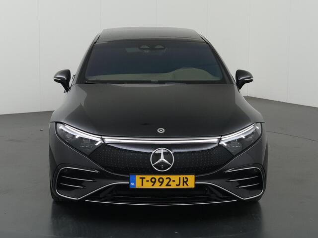 Mercedes-Benz EQS 580 4MATIC AMG Line 108 kWh | Luchtvering | Panoramadak | Keyless | Stoelventilatie | Trekhaak | Rijassistentiepakket Plus | Hyperscreen |