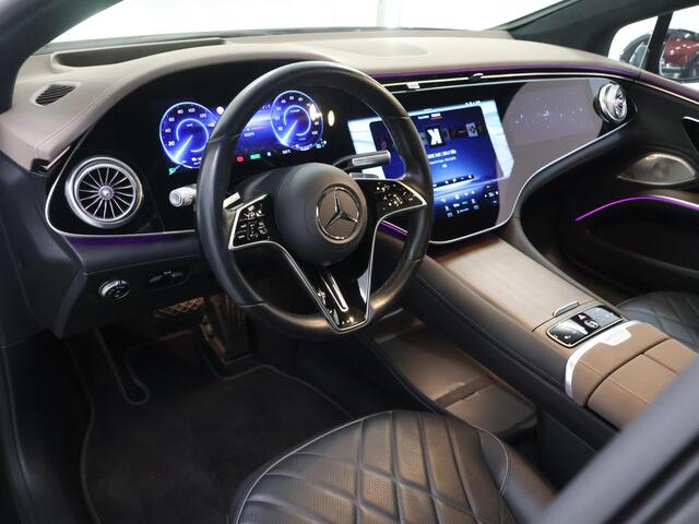 Mercedes-Benz EQS 580 4MATIC AMG Line 108 kWh | Luchtvering | Panoramadak | Keyless | Stoelventilatie | Trekhaak | Rijassistentiepakket Plus | Hyperscreen |