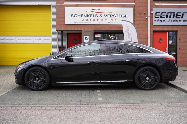 Mercedes-Benz EQS 450+ AMG Line 108 kWh / BTW / Pano / Garantie tm 2029 / Achteras besturing / Massage / Burmeister /