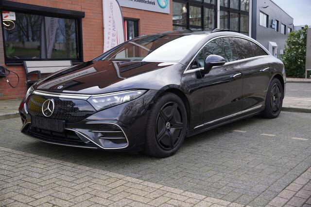 Mercedes-Benz EQS 450+ AMG Line 108 kWh / BTW / Pano / Garantie tm 2029 / Achteras besturing / Massage / Burmeister /
