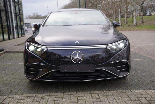 Mercedes-Benz EQS 450+ AMG Line 108 kWh / BTW / Pano / Garantie tm 2029 / Achteras besturing / Massage / Burmeister /