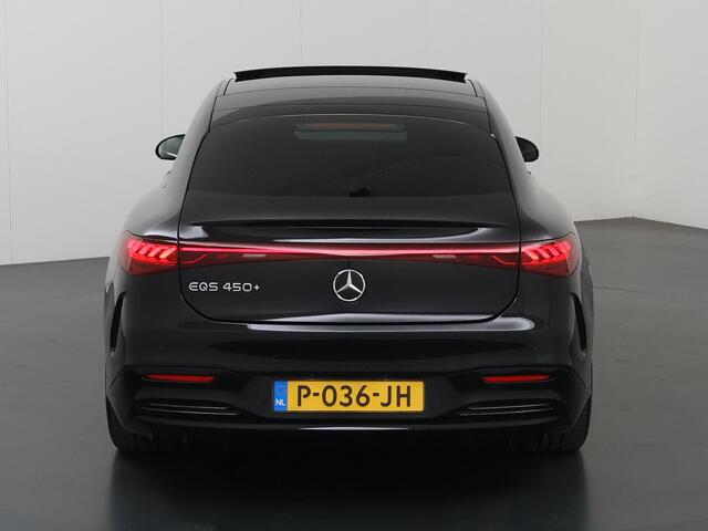 Mercedes-Benz EQS 450+ AMG Line 108 kWh | 21" lichtmetalen velgen | Stoelventilatie | Panoramadak | Rijassistentiepakket | Burmester | Memory |