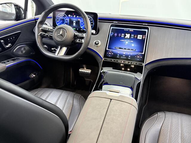 Mercedes-Benz EQS 450+ AMG Line 108 kWh | 21" lichtmetalen velgen | Stoelventilatie | Panoramadak | Rijassistentiepakket | Burmester | Memory |
