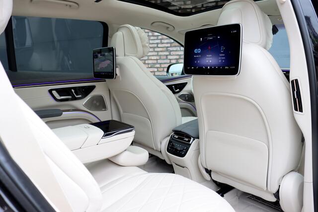 Mercedes-Benz EQS SUV 450+ AMG Line 108 kWh | Luchtvering | Hyperscreen | Achterasbesturing | Distronic+ | Entertainment Achter | Massage | Burmester | Verwarmd Stuurwiel | Tablet | HUD |