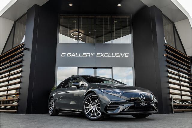 Mercedes-Benz EQS 450+ AMG Line 108 kWh - Origineel NL | Burmester | Passenger Display | 4x Stoelkoeling | Massage