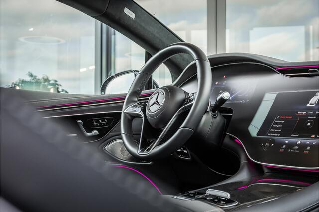 Mercedes-Benz EQS 450+ AMG Line 108 kWh - Origineel NL | Burmester | Passenger Display | 4x Stoelkoeling | Massage