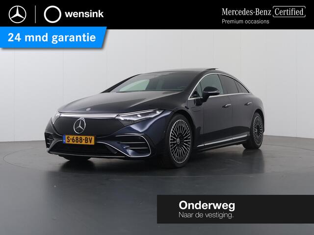 Mercedes-Benz EQS 450+ AMG Line 108 kWh | Panoramadak | Premium Plus pakket | Massagestoelen | Achterasbesturing | Rijassistentiepakket | Headup | Dashcam |