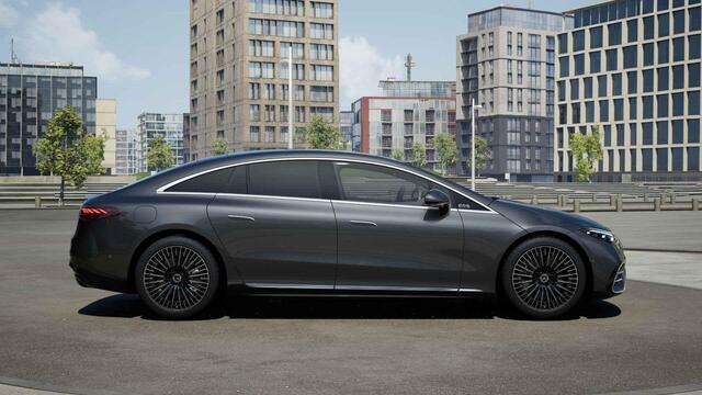 Mercedes-Benz EQS 450+ AMG Line 108 kWh | Panoramadak | Burmester | 21" lichtmetalen velgen | Stoelventilatie |