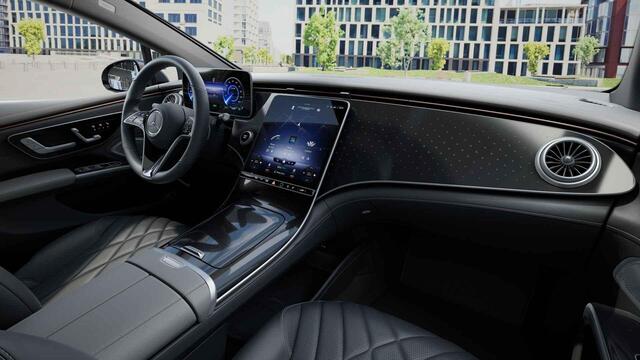Mercedes-Benz EQS 450+ AMG Line 108 kWh | Panoramadak | Burmester | 21" lichtmetalen velgen | Stoelventilatie |