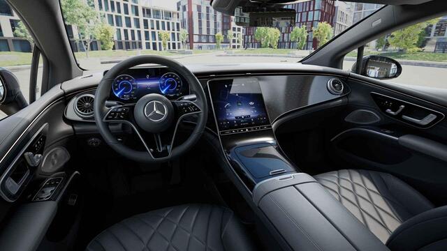 Mercedes-Benz EQS 450+ AMG Line 108 kWh | Panoramadak | Burmester | 21" lichtmetalen velgen | Stoelventilatie |